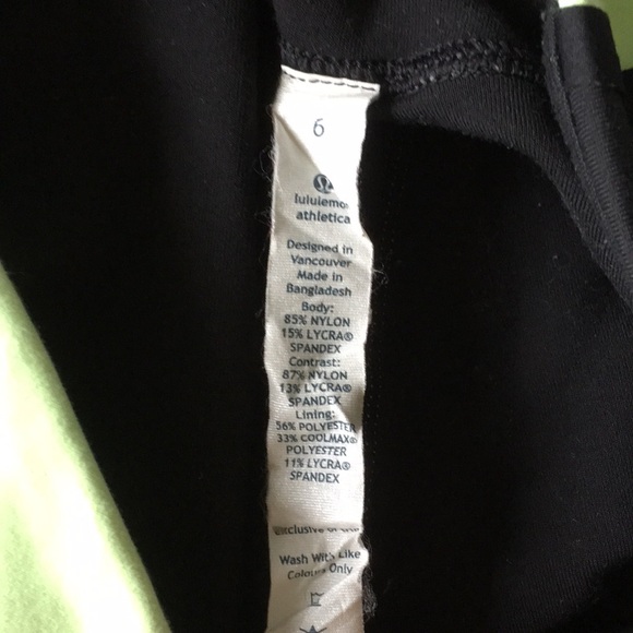 Lululemon spandex capris - Picture 4 of 5